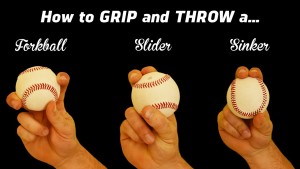 baseball pitching grips