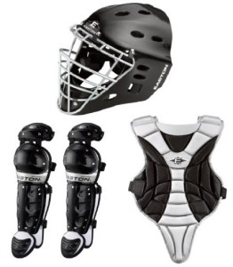 Baseball Catchers Gear - Easton Youth Black Magic Catcher Box Set